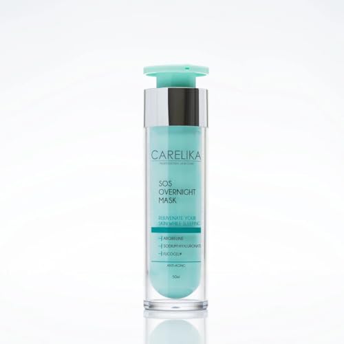SOS Overnight Anti-Aging Face Mask ? Peptide-Enriched Night Cream with Argireline ? Deep Hydration, Firming & Wrinkle Reduction ? 1.7 oz