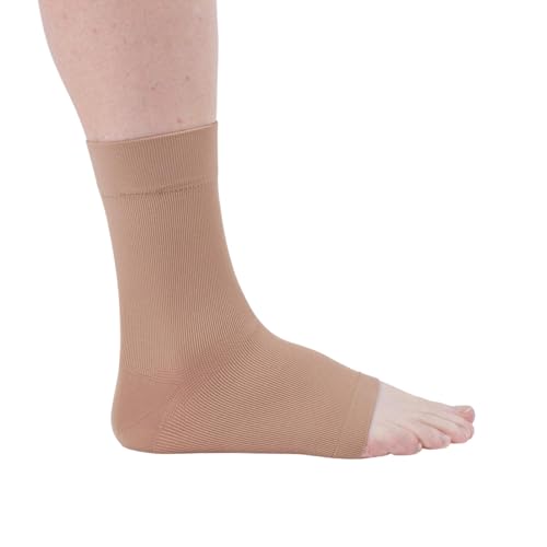 medi Seamless Knit Ankle Support - sprains, rheumatic & osteoarthritis condition Beige S