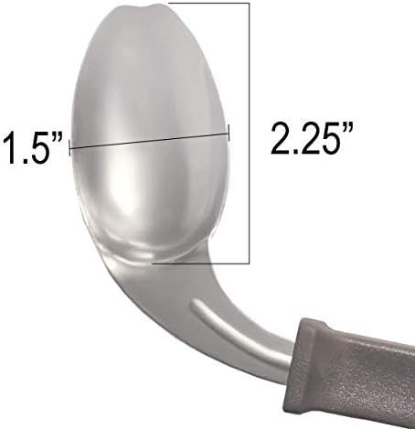 Left Handed Grip Easy Offset Spoon (Pack of 2)