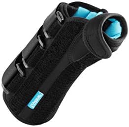 Ossur Formfit Thumb Spica Brace for DeQuervain’s Tendonitis, Arthritis and Gamekeeper’s Thumb | Features Removable Aluminium Stays & Contact Closure Straps | Breathable Material | (Left, Medium)