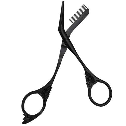 Eyebrow Scissors Trimmer with Comb Gift for Men and Women Stocking Stuffers