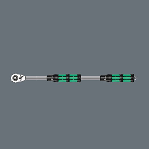 WERA 05004090001 8006 SC 1 Zyklop Hybrid Ratchet Set, 1/2" Drive, Metric, 13 Pieces