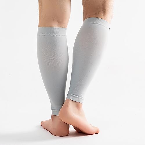15-20mmHg 24 Pair Men and Women Wide Calf Sleeve Brace Compression Socks for Leg Support, Pain Relief
