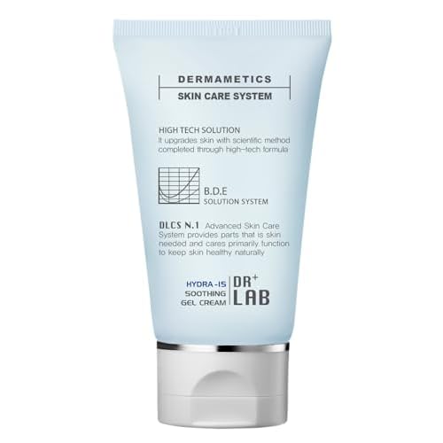 Hydra-15 Soothing Gel Cream 2.03 fl oz /60ml Moisturizing Deep Hydrating Elasticity for Dry and Sensitive Skin with Hyaluronic Acid Korean Skincare