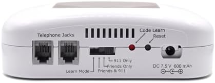 Freedom Alert, Landline Personal Emergency Device, 2-Way Call with Family and Police for Home Safety, Device for Seniors and The Elderly