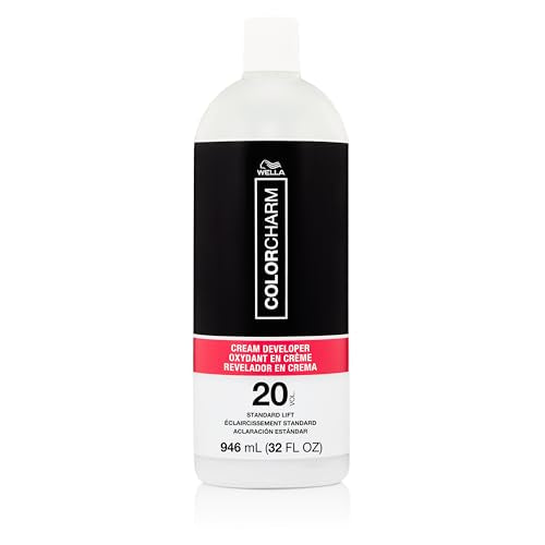 COLORCHARM Cream Hair Color Developers | For Optimal Gray Blending and Rich Multi-Dimensional End Results | Various Sizes