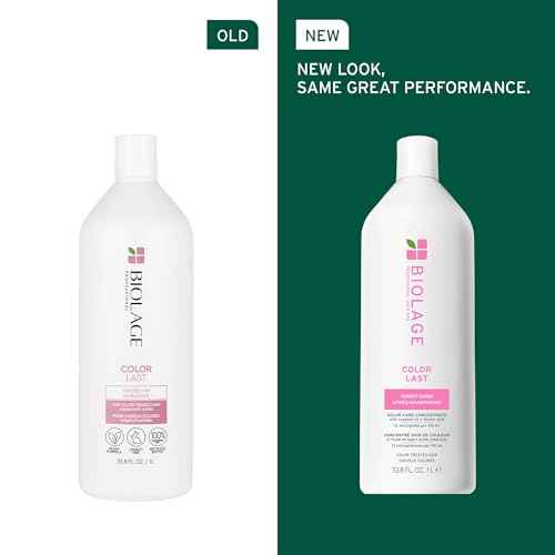 Biolage Color Last Conditioner - Protects & Preserves Color Treated Hair, Hydrates & Repairs Damaged Hair, Adds Shine, Vegan, Paraben-Free
