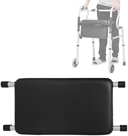 Walker Rest Seat for Attachable Seat Folding Walker, Maximum Weight Capacity of 250 Pounds, Adjustable Range:20"~24" (B)
