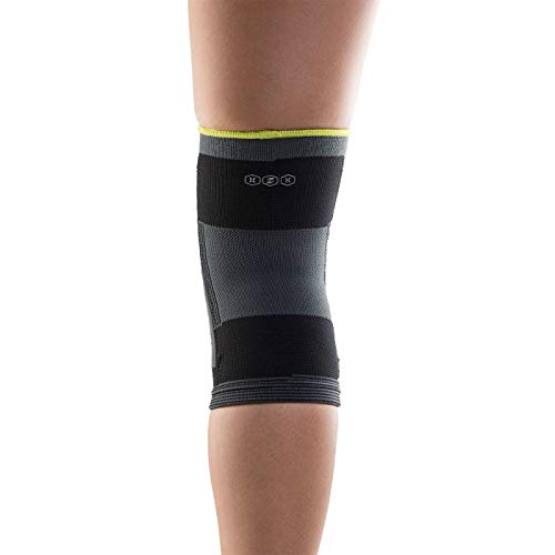 DonJoy Performance Deluxe Knit Knee Sleeve With Stays and Buttress - Mid-Level Support Knee Brace for PFPS, Sprains, Instabilities - Small