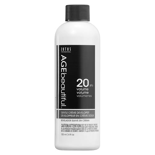 AGE beautiful Gentle Creme Hair Developers | For Permanent Hair Color Dyes, Toners, Lighteners | Professional Salon Coloring | Long Lasting Haircolor for Gray Coverage