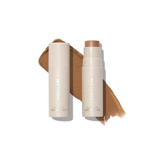 SHEGLAM Snatch 'n' Define Cream Contour Stick Long Lasting Highly Pigmented Sweat Proof Face Bronzer Makeup - Golden Sun