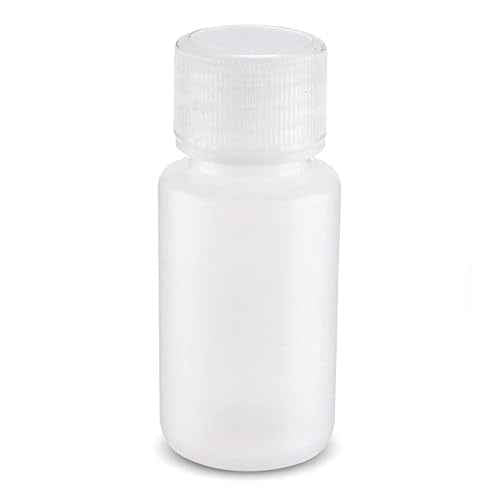 United Scientific¢â Leak Proof Travel Bottles for Toiletries - 3 Oz Travel Bottles with Lined Polypropylene Lid - TSA Approved Bottle for Liquids, Clear Small Bottle, Pack of 6