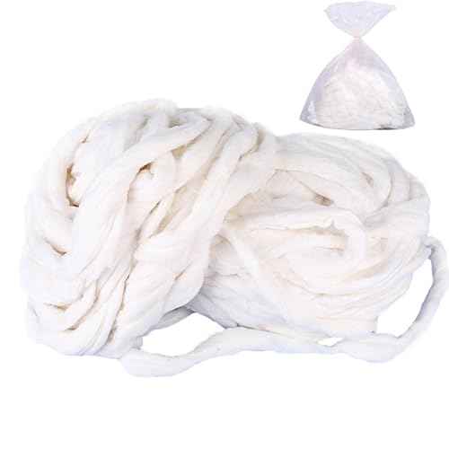 300g Pure Cotton Roll for Salon Cotton Sliver Cotton Coil, About 65 Feet / 20 M, for Cleaning, Manicures, Skin Care, Salon Cotton Coil £¬for Everyday Household Use