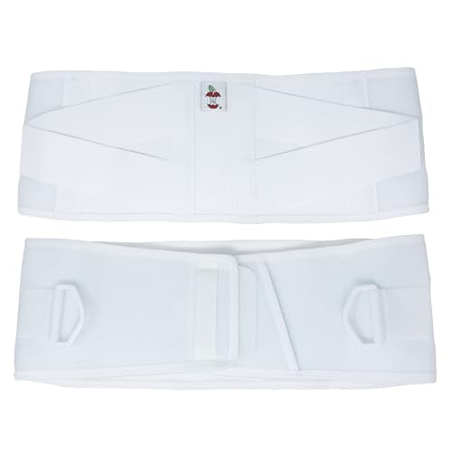 Core Products Corfit LS Lumbar Support Adjustable Back Brace for Pain Relief, Men/Women - White, Small