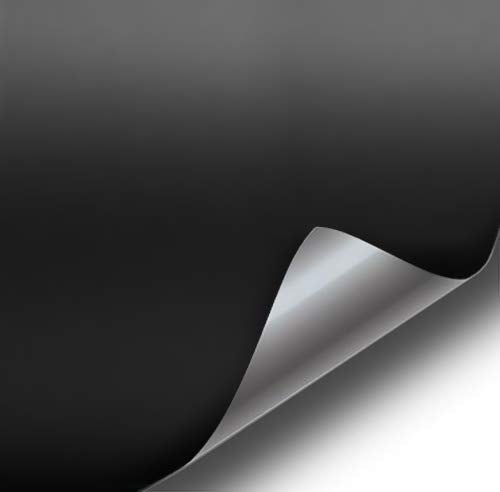Satin Flat Matte Stealth Jet Black 5ft Vinyl Wrap Roll with Air Release Technology (Bulk ROLL - 5ft x 25ft)