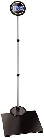 Jobar International Digital Body Weight Bathroom Scale with Extendable Display - Supports Up to 550 lbs.