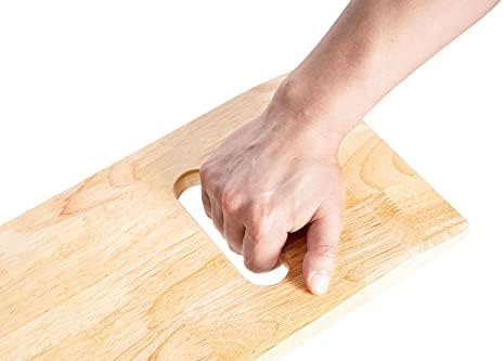 COW&COW 24" Wooden Transfer Board and 60" Belt Kit for Patient, Senior and Handicap Move Assist and Slide (24Inch)