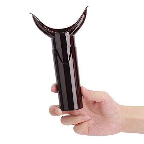 Portable Lips Enhancer, Lip Vacuum Suction Device Lip Plumping Tool Lip Trainer Lip Beauty Tool Manual Lips Enlargement Tools Makes Your Lip Looks More Full Sexy for Women Girls(Dark Red)