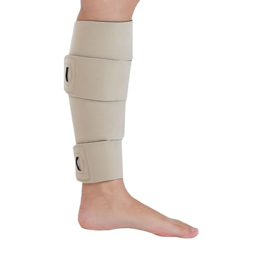 SiennaWrap Compression Leg Wrap - Designed by a Lymphedema & Lipedema Therapist - Made in USA - Includes Free Hybrid Compression Liner (Seamless Design)