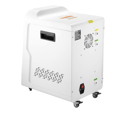 VEVOR Hydrogen Inhalation Machine, 99.99% High Purity Hydrogen Inhaler, HO-Separated 1800ml/min Dual Port Hydrogen Oxygen Inhaler, Hydrogen-Rich Water Generator with Wheels for Home Travel
