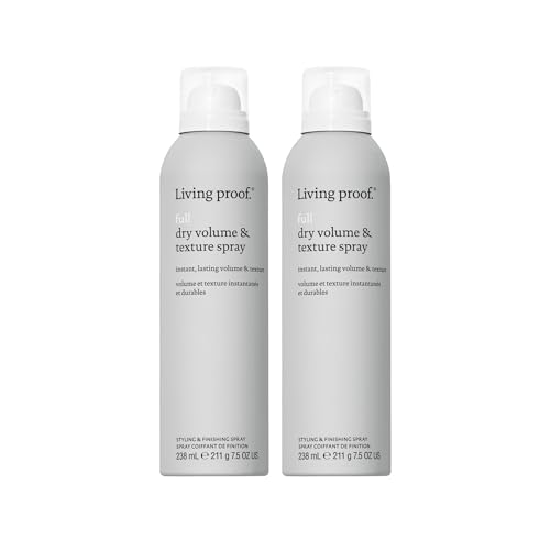 Living Proof Full Dry Volume & Texture Spray ? Instant Volume, Texture, Oil Absorption, Heat Protection, Lightweight Hold for Fine or Flat Hair