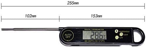 GIENEX Meat Thermometer, Food and Candy Thermometer Instant Read, Digital Thermometer for Kitchen Cooking Food Candy Oil Deep Fry Outdoor BBQ Grill Smoker, Ultra Fast and Waterproof