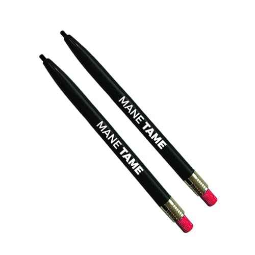 Mane Tame Retractable Beard & Hairline Filler ? Water-Resistant Grooming and Styling Pencil, Long Lasting with Natural Finish, Fill Patches, & Strengthens Hairlines (2 Pack)