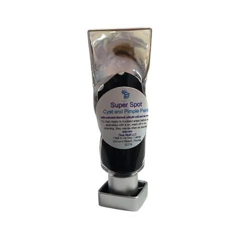 Super Spot Cyst and Pimple Paint, With Activated Charcoal, Salicylic Acid and More, Destroys and Dries Em Up