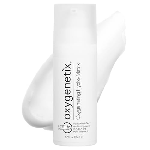 Oxygenetix Oxygenating Hydro-Matrix | Lightweight Aloe-Based Face Moisturizer with Hyaluronic Acid for Sensitive, Dry, or Compromised Skin