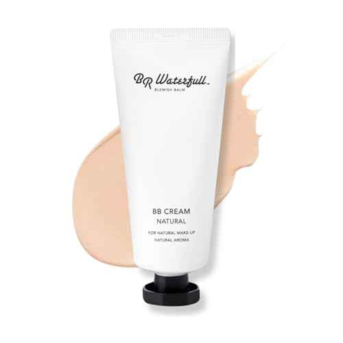 Blemish Balm, Korean BB Cream, Dewy Finish, Moisturizing Medium Flawless Coverage, Natural Skin Tone, Glow & Dewy Makeup, 1.41oz (BB Cream Natural Type)