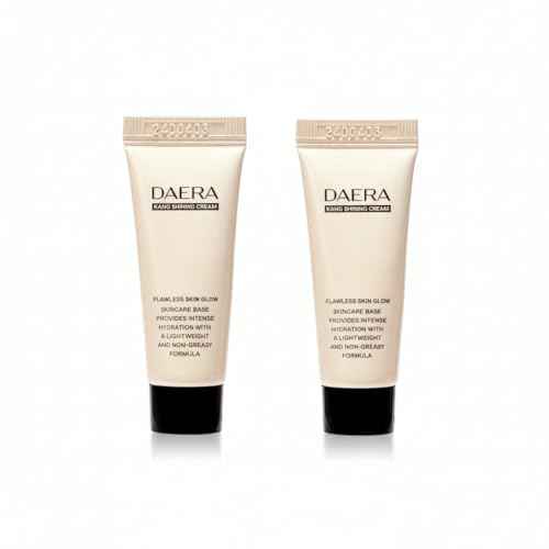 DAERA Kang Shining Korean BB cream, 5-in-1 Self Adjusting BB Tinted Moisturizer Cream (1 Color, Neutral), Glowing Skin Natural Makeup, Buildable Coverage, Lightweight, 0.13 Fl Oz£¬2-Pack