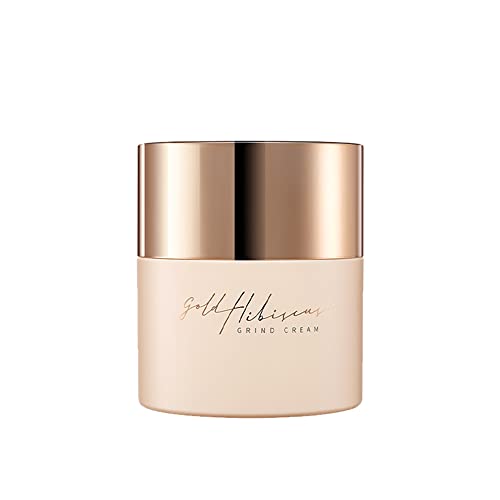 Gold Hibiscus Nourishing Grind Cream ? In-Depth Hydration with Plant-Derived Collagen Face Cream, Skin Moisturizing Cream, Farm-to-Me Korean Skin Care, Vegan Cruelty-Free (1.58 Oz)
