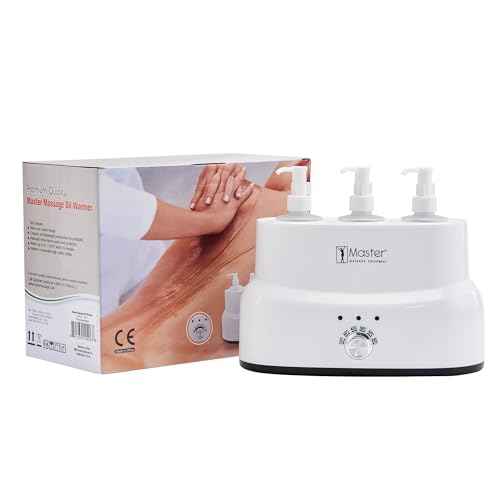 Master Massage Three Bottles Oil, Lotion, Cream Warmer Heater Salon Spa Body Therapy