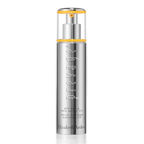 Elizabeth Arden PREVAGE Anti-Aging Face Serum 2.0 for Women, Brightening & Dark Spot Correcting Skincare, With Antioxidant Idebenone Technology, 1.7 Fl Oz