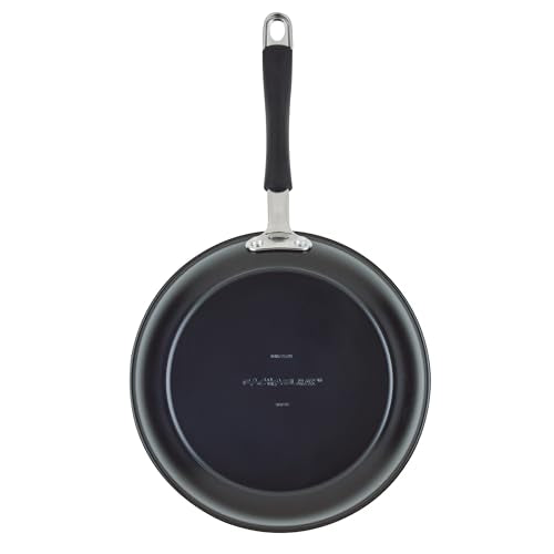 Rachael Ray Cucina Ceramic Cookware Set - 13 Pieces - Ceramic Pots and Pans Set w/Nonstick Frying Pans, Saute Pan, Saucepans, Stockpot, Lids, Pan Protectors & Cooking Utensils - Peppercorn