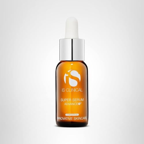 iS CLINICAL Super Serum Advance+, Anti-Aging Vitamin C Face Serum, reduces scaring and fine stretch marks, 0.5 Fl Oz
