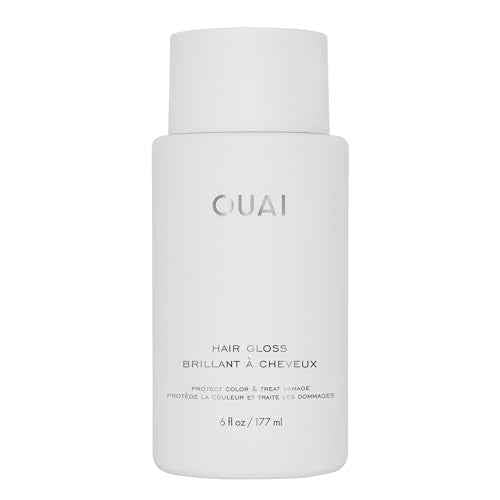 OUAI Hair Gloss - In-Shower Shiny Hair Treatment & Glaze with Frizz Control - Heat Protectant Infused with Hyaluronic Acid, Rice Water & Panthenol - Paraben, Phthalate & Sulfate Free (6 Oz)