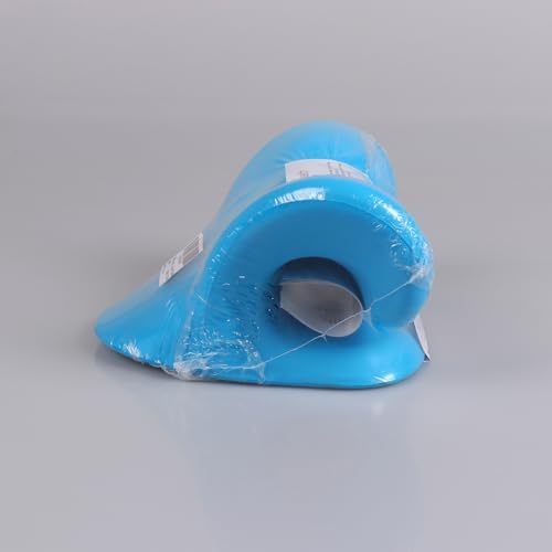 Cozyhealth Neck Stretcher for Neck Pain Relief, Neck and Shoulder Relaxer Cervical Traction Device Pillow for TMJ Pain Relief and Muscle Relax, Cervical Spine Alignment Chiropractic Pillow (Blue)