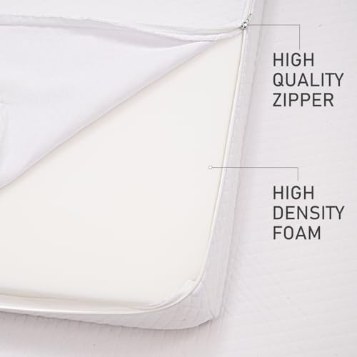 SUNYRISY Adjustable Wide Size Bed Wedge Pillow, Wedge Mattress Topper with Washable Cover, Mattress Wedge Lifter, Inclined Mattress Elevator for Acid Reflux, Neck & Back Pain, Anti-snoring, Twin