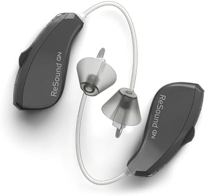Hearing aid Tulip Domes for Resound Sure fit Standard Receiver BTE Hearing Amplifier Replacement Semi Open Earbuds with Carry Case (20pcs Pack)