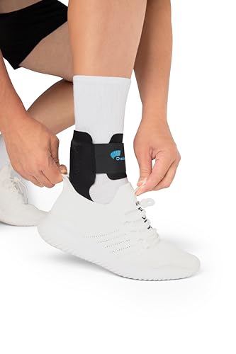 Step Free Plantar Fasciitis Brace - Massage-Like Ankle Compression for Daytime Heel Pain and Plantar Fasciitis Relief - Lightweight and Low Profile (Large)