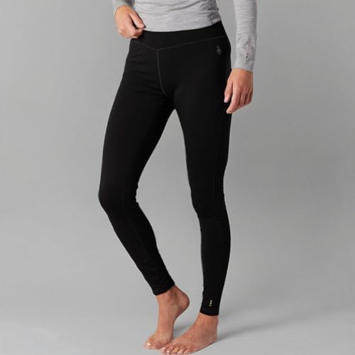 Smartwool Women's Classic All-Season Merino Base Layer Bottom Black X-Large