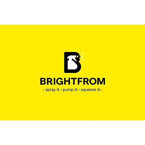 BRIGHTFROM Universal Dispensing Pump, Perfect for Shampoo & Conditioner 1L /33.8 OZ - Fits for Most Bottles or Any Refillable Bottles from 12oz to 33.8oz with 28/410 Neck Size, 2 Pack, White/Black