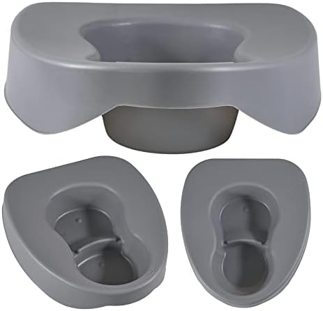 Heavy Duty Large Bariatric Bedpan – Wide Smooth Contoured Stackable Bed Pan – Portable and Easy to Clean - for Bed-Bound/Bedridden Patient for Women and Men (20)