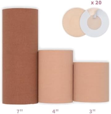 Transgender Tape 7", FTM Binder for Chest Binding, Tucking, Extra Wide Kinesiology Tape, 16.5 feet (Beige)