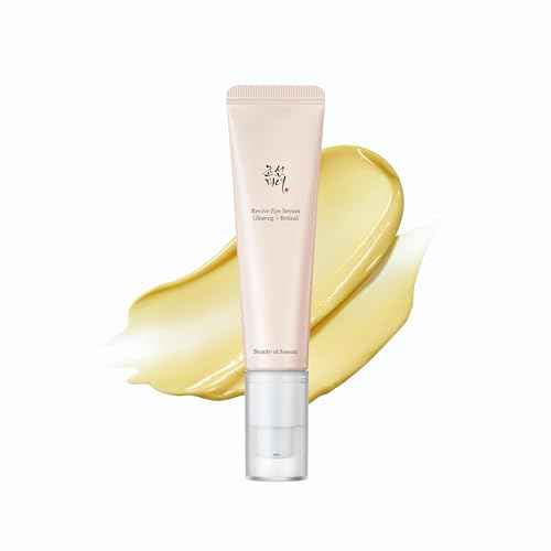 Beauty of Joseon Revive Eye Serum with Retinal Niacinamide Correction for Puffy Eye Bags Fine Lines Dark Circles Wrinkles, Korean Skin Care 30ml, 1 fl.oz
