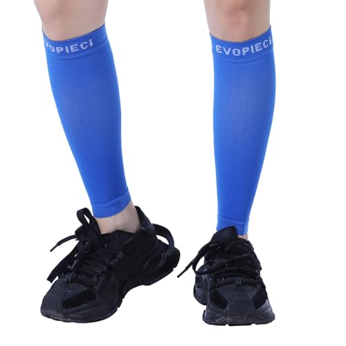 15-20mmHg 1 Pair Men and Women Wide Calf Sleeve Brace Compression Socks for Leg Support, Pain Relief
