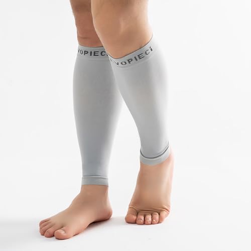 15-20mmHg 22 Pair Men and Women Wide Calf Sleeve Brace Compression Socks for Leg Support, Pain Relief