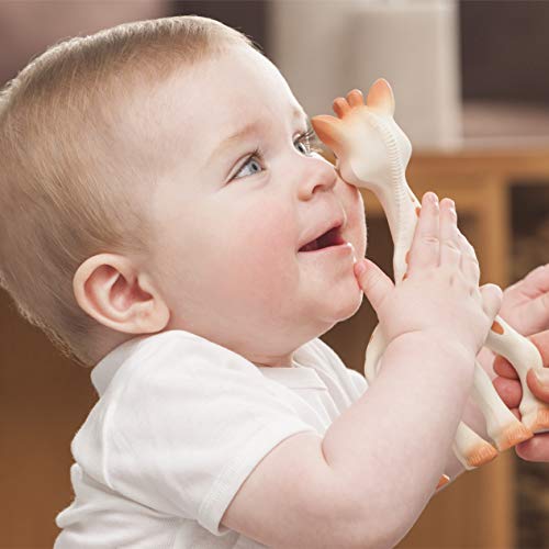 Sophie la girafe Eau de Toilette ? Gentle Fragrance for Mothers and Children Over 5 ? 96% Natural Ingredients ? Vegan ? Made in France ? With Soothing Teething Ring