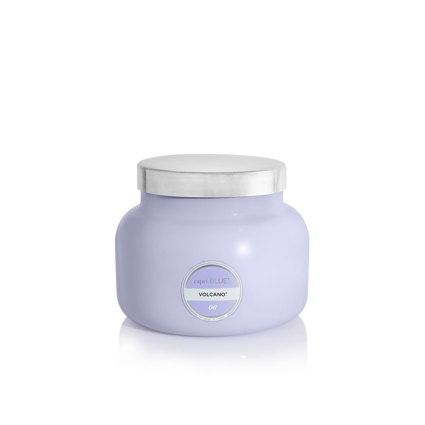 Capri Blue Volcano Scented Candles - Luxury Glass Jar Candles for Home Scented with Tropical Fruit & Sugared Citrus - Soy Wax Blend - Lavender Colored Jar (19 oz)